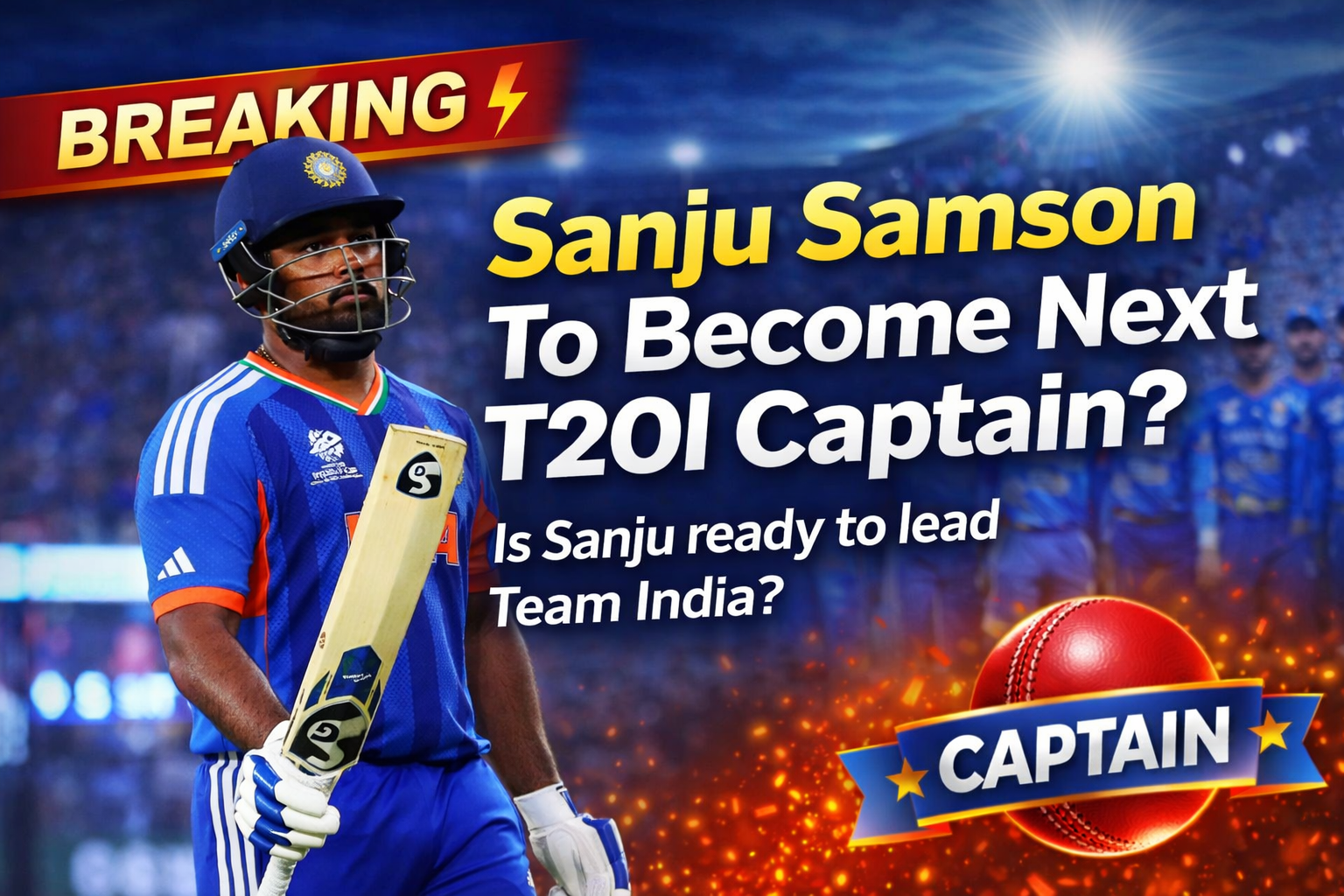 Sanju Samson To Become Next T20I Captain?
