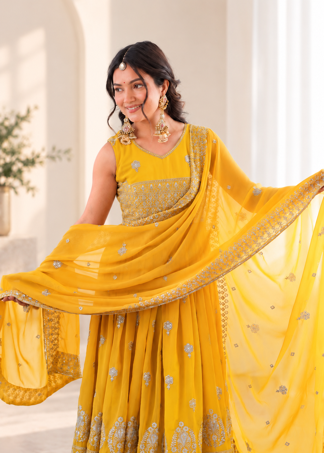 Royal Sunshine Anarkali