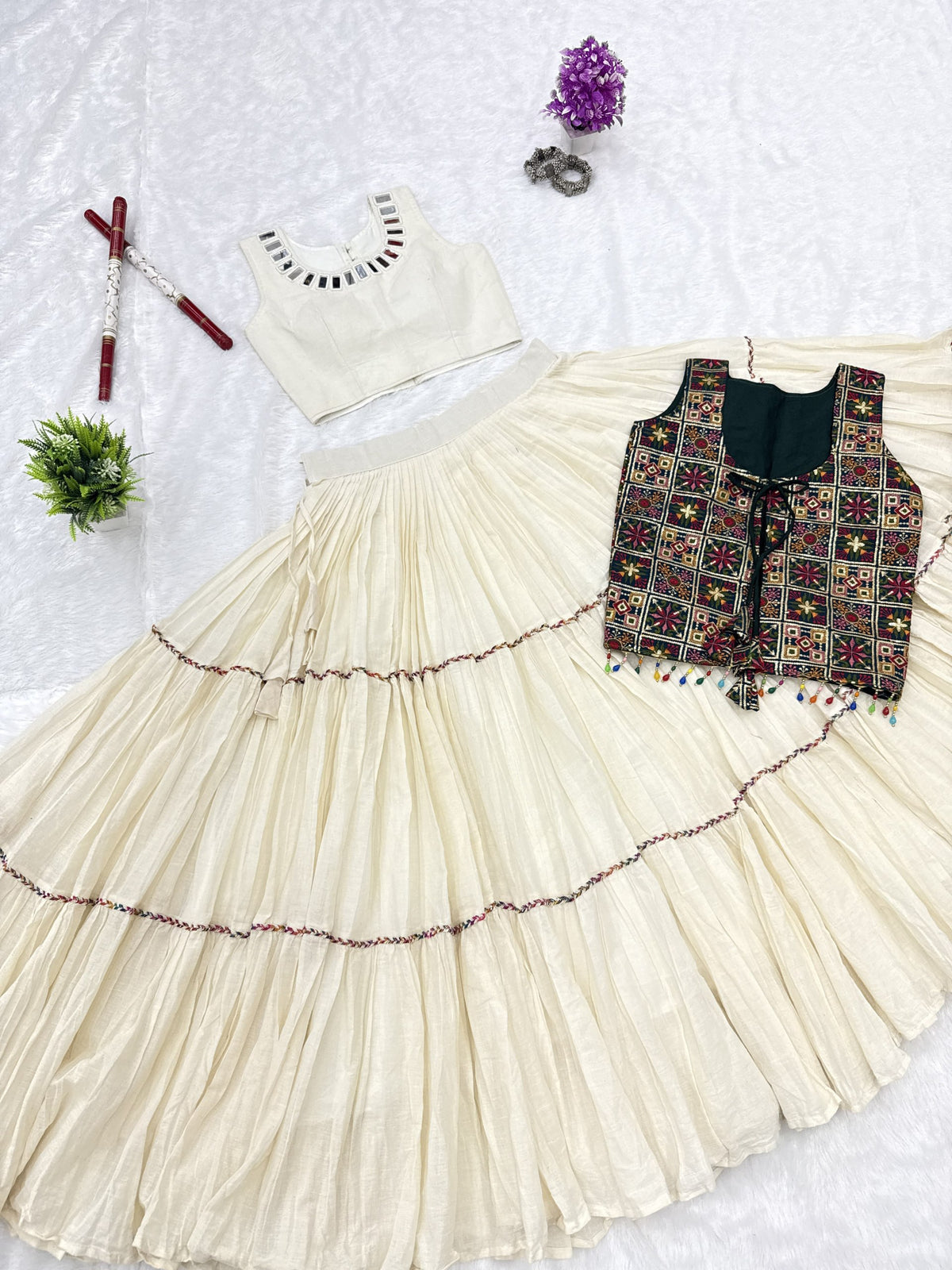 Mosaic Lehenga Set