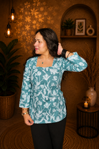 Vintage Foral Kurti