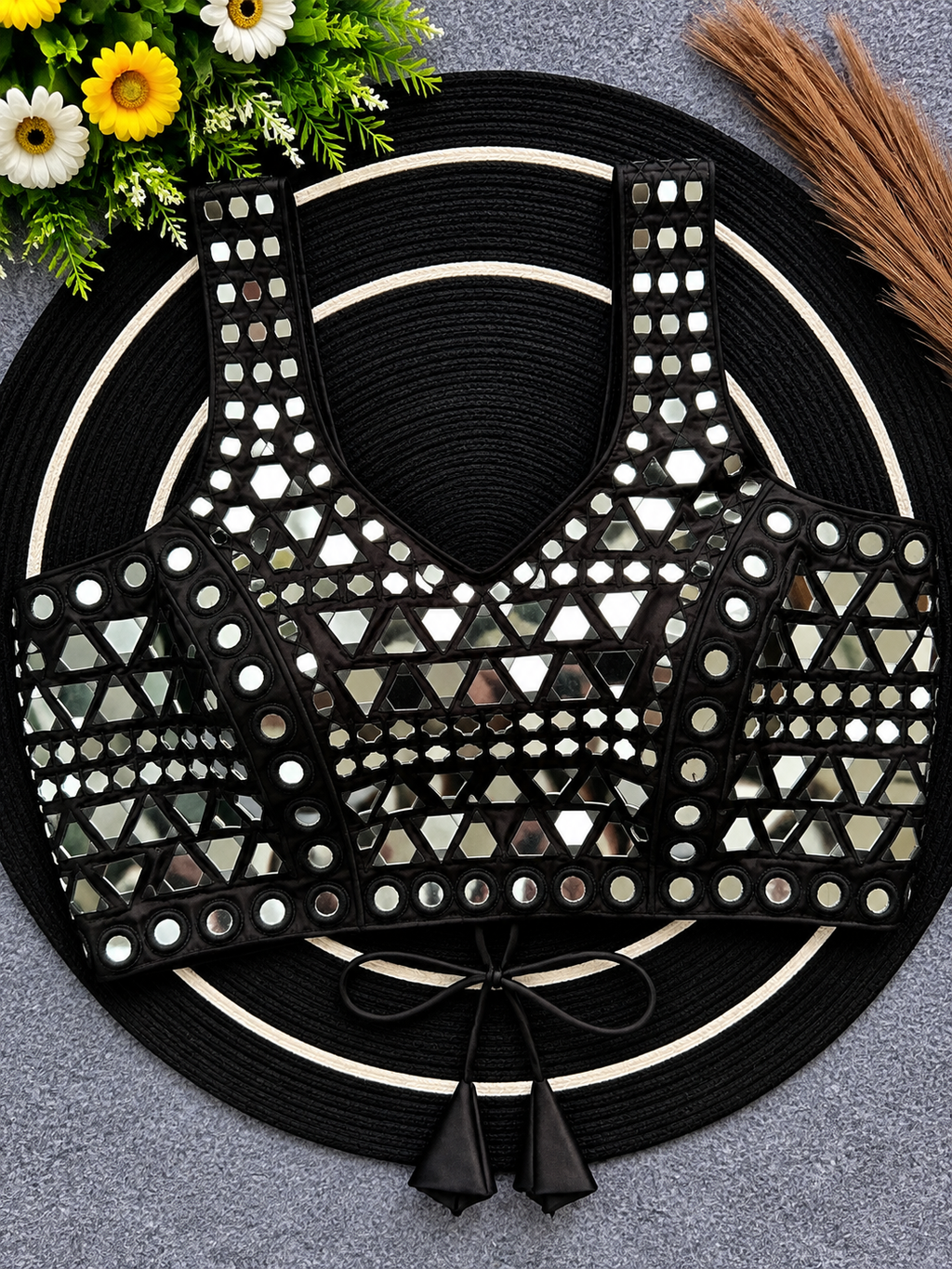 Mirror Corset Blouse
