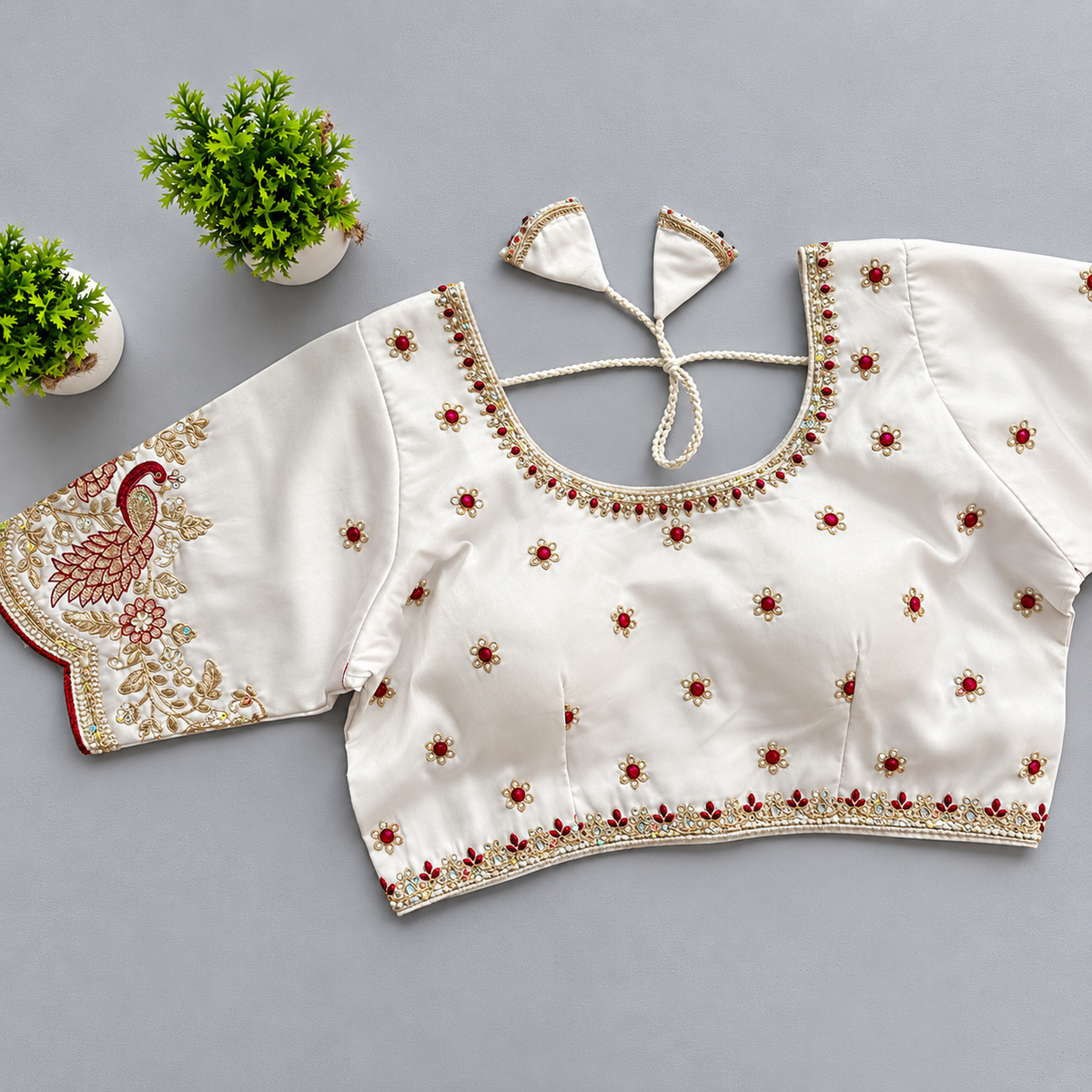 SIYANA Silk Blouse