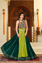 Emerald Mehfil Lehenga