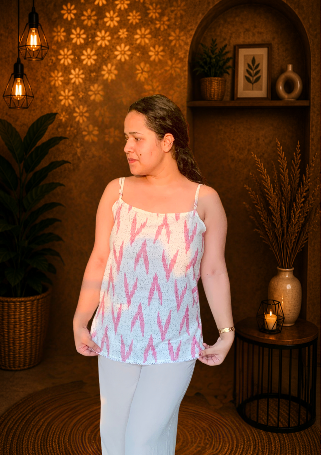 Print Cami Kurti