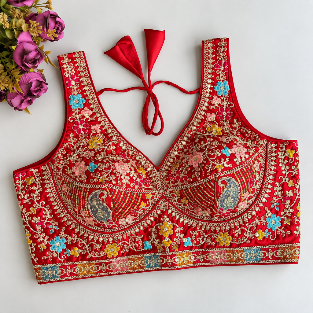 Roman Embroidery Blouse