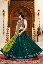 Emerald Mehfil Lehenga