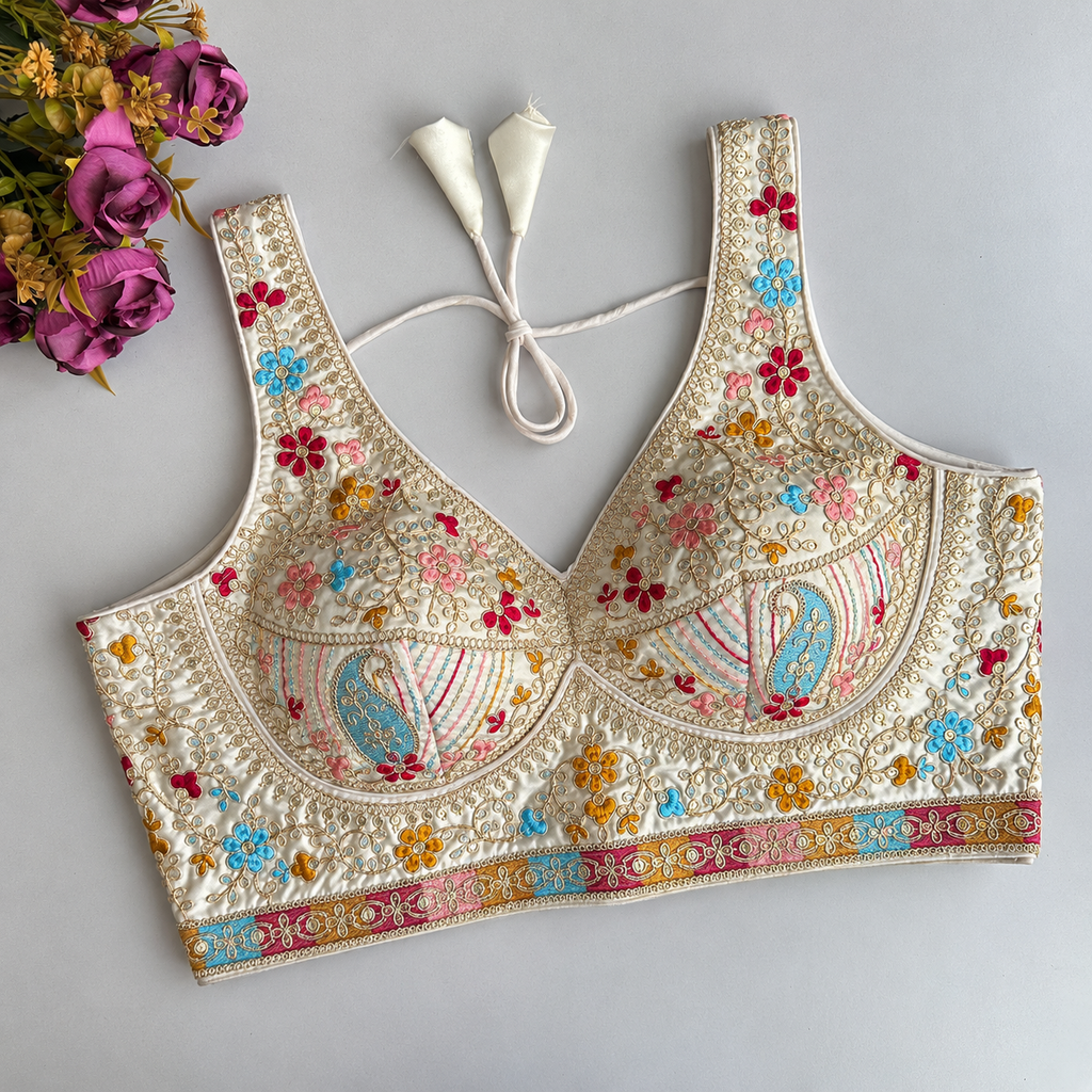 Roman Embroidery Blouse