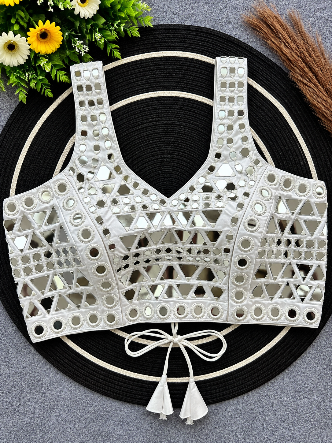 Mirror Corset Blouse