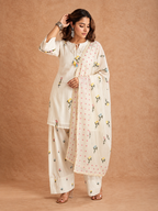 Ivory Embroidered
