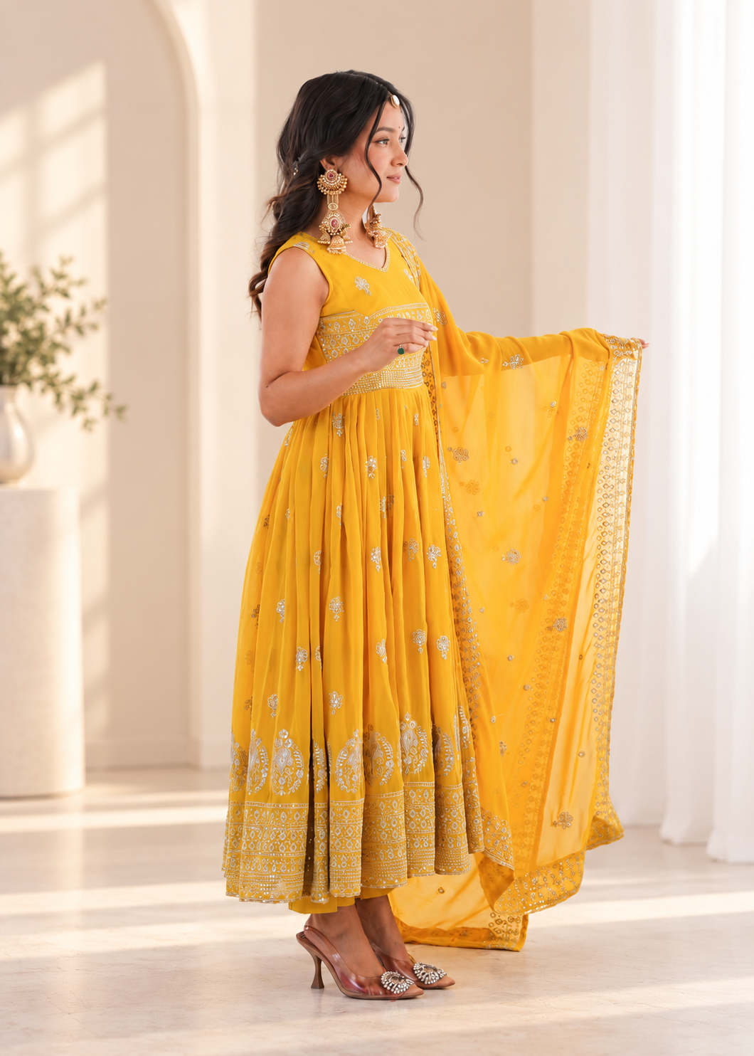 Royal Sunshine Anarkali