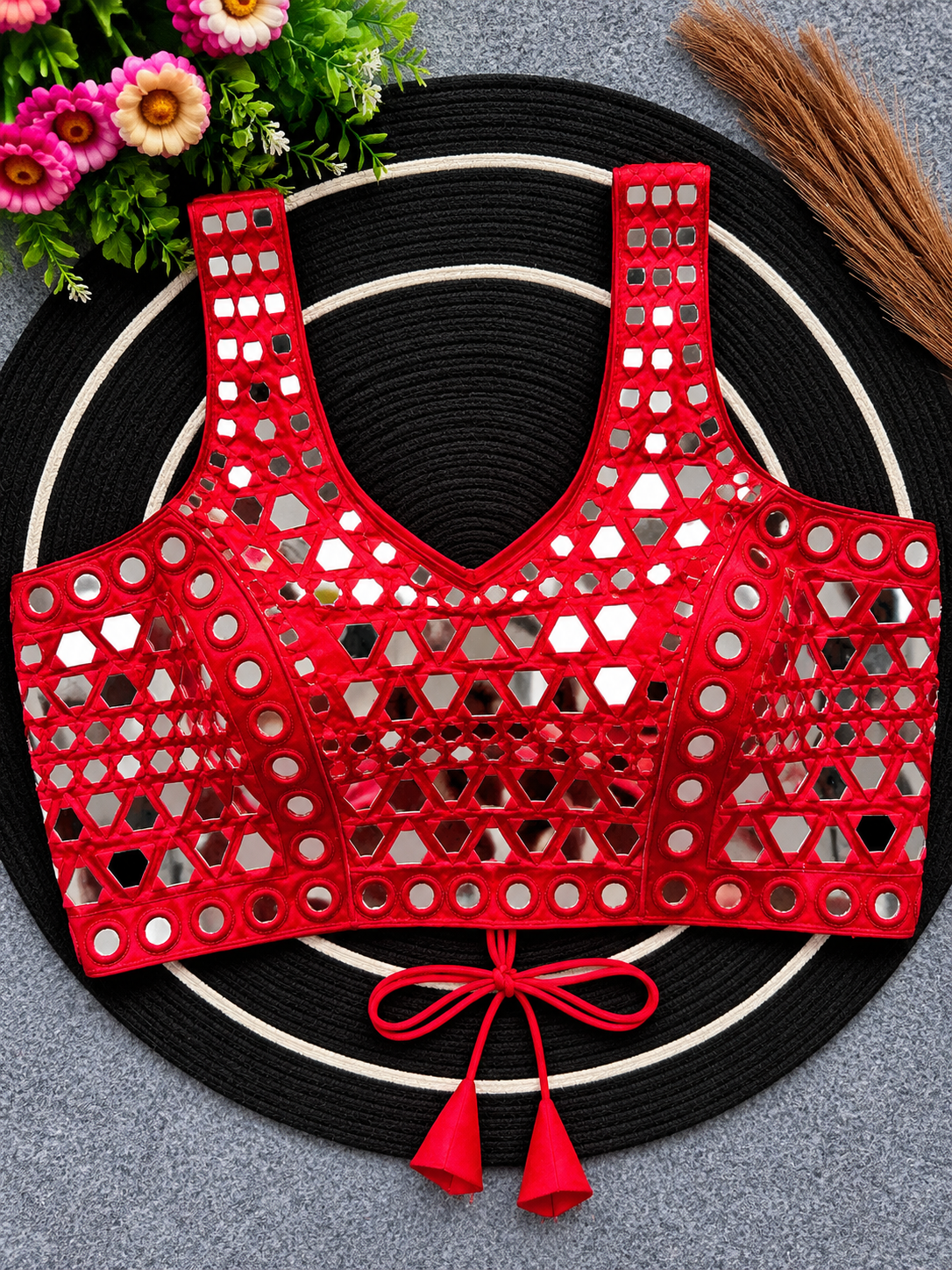 Mirror Corset Blouse