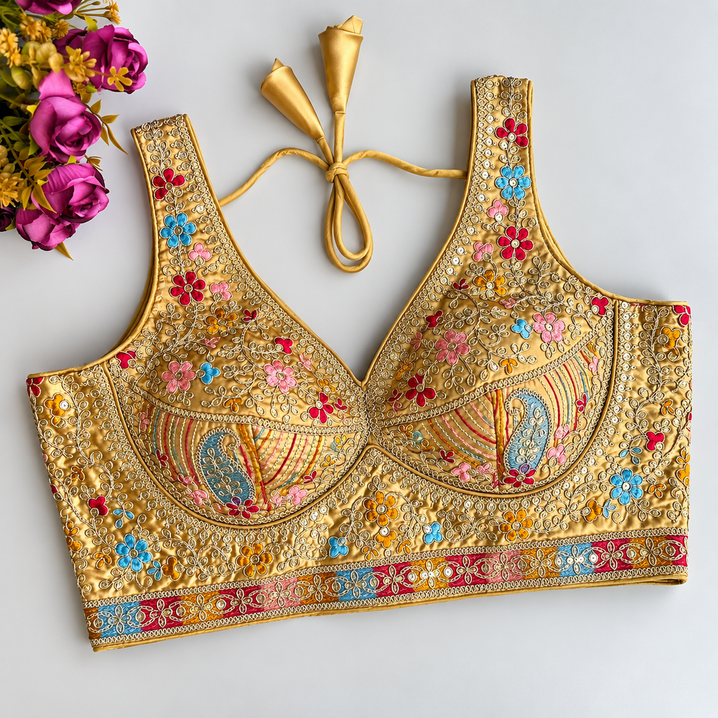 Roman Embroidery Blouse