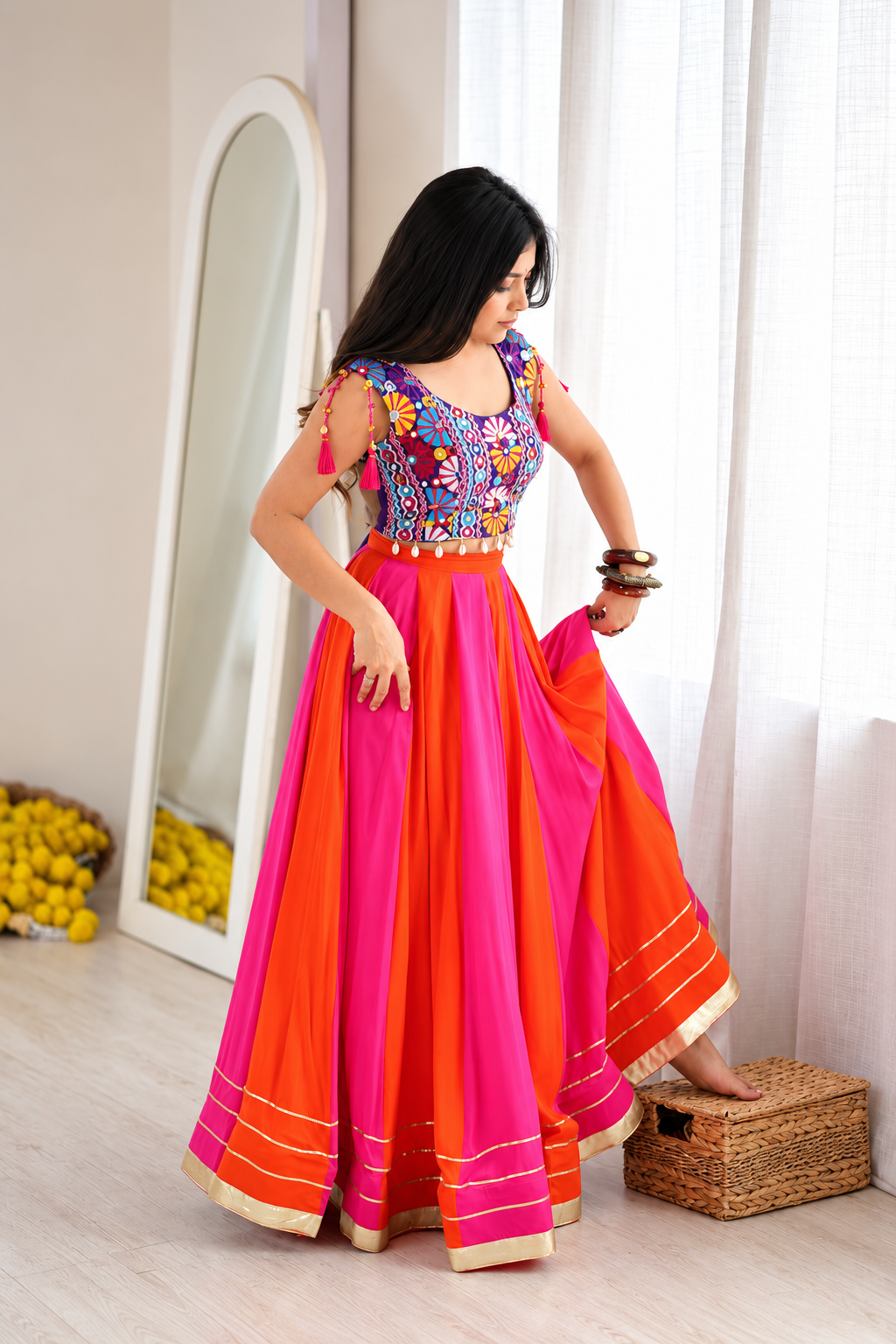 Pink Glow Lehanga