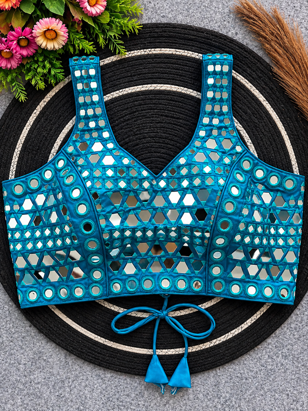 Mirror Corset Blouse