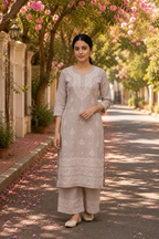 Noor Chikankari Set