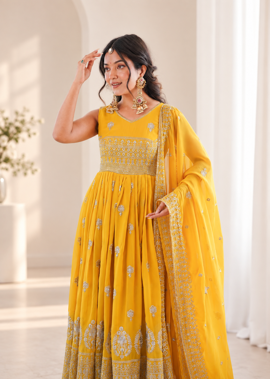 Royal Sunshine Anarkali