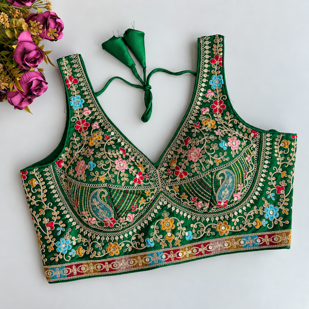 Roman Embroidery Blouse