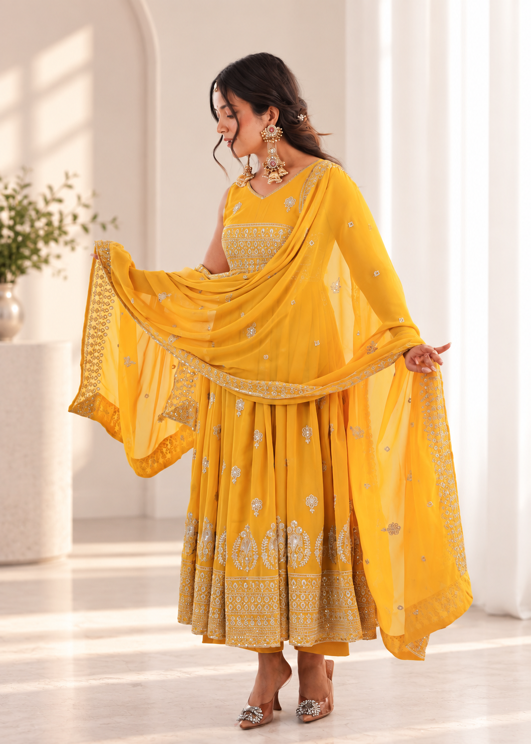 Royal Sunshine Anarkali