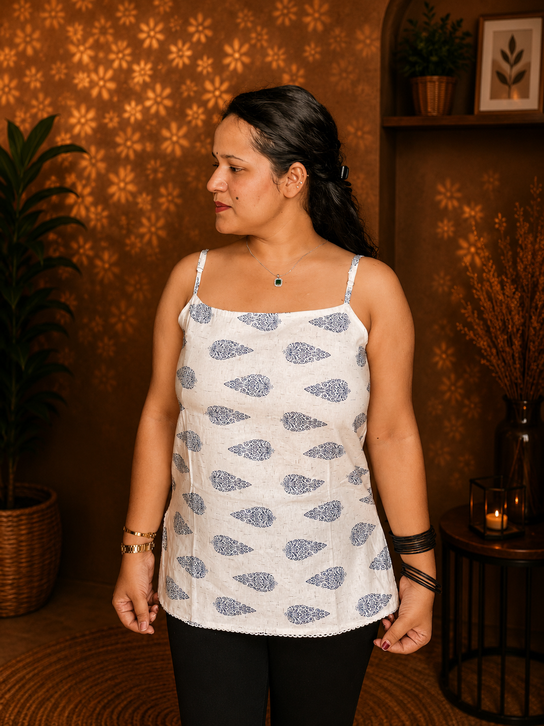 Mist Paisley Cami