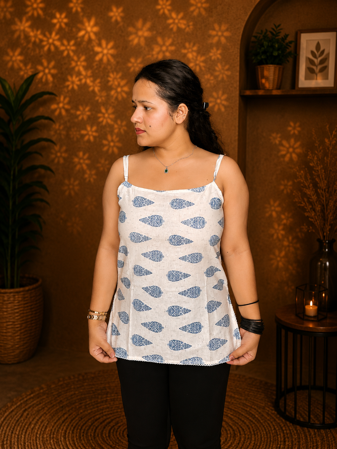 Mist Paisley Cami