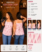 Print Cami Kurti