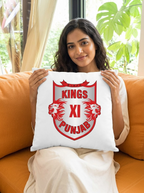 Punjab Kings Family Pack 1 Man T-Shirt + 1 Girl T-Shirt + 1 Kid T-Shirt + 1 Mug + 1 Pillow
