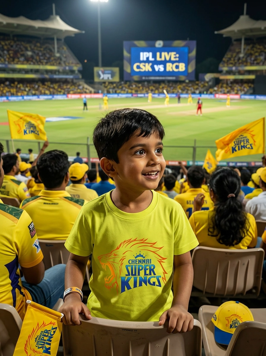 Boy's Crew Neck T-Shirt